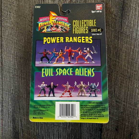 POWER RANGERS SERIES #2 EVIL SPACE‎ ALIEN BAD DAI 1994 FACTORY SEALED - Picture 3 of 4